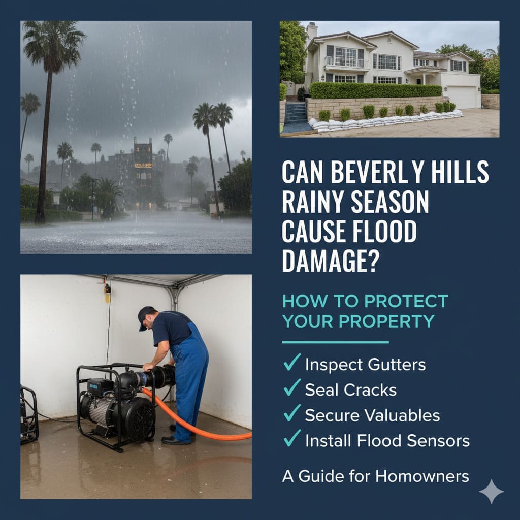 Can Beverly Hills Rainy Season Cause Flood Damage? How to Protect Your Property